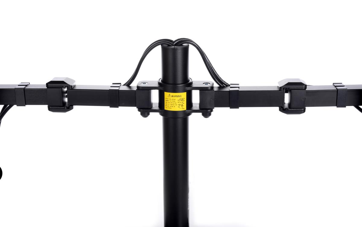 Adjustable Dual Desk Stand DS1002D-B1/ Black