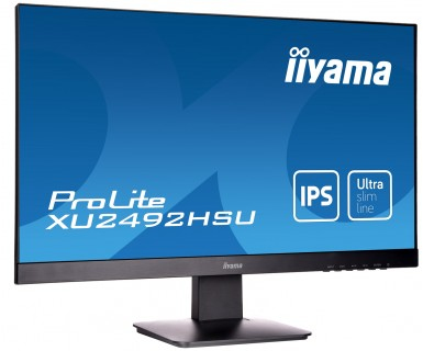 Desktop Monitor - ProLite XU2492HSU-B1 - 24in - 1920x1080 (FHD) - Black