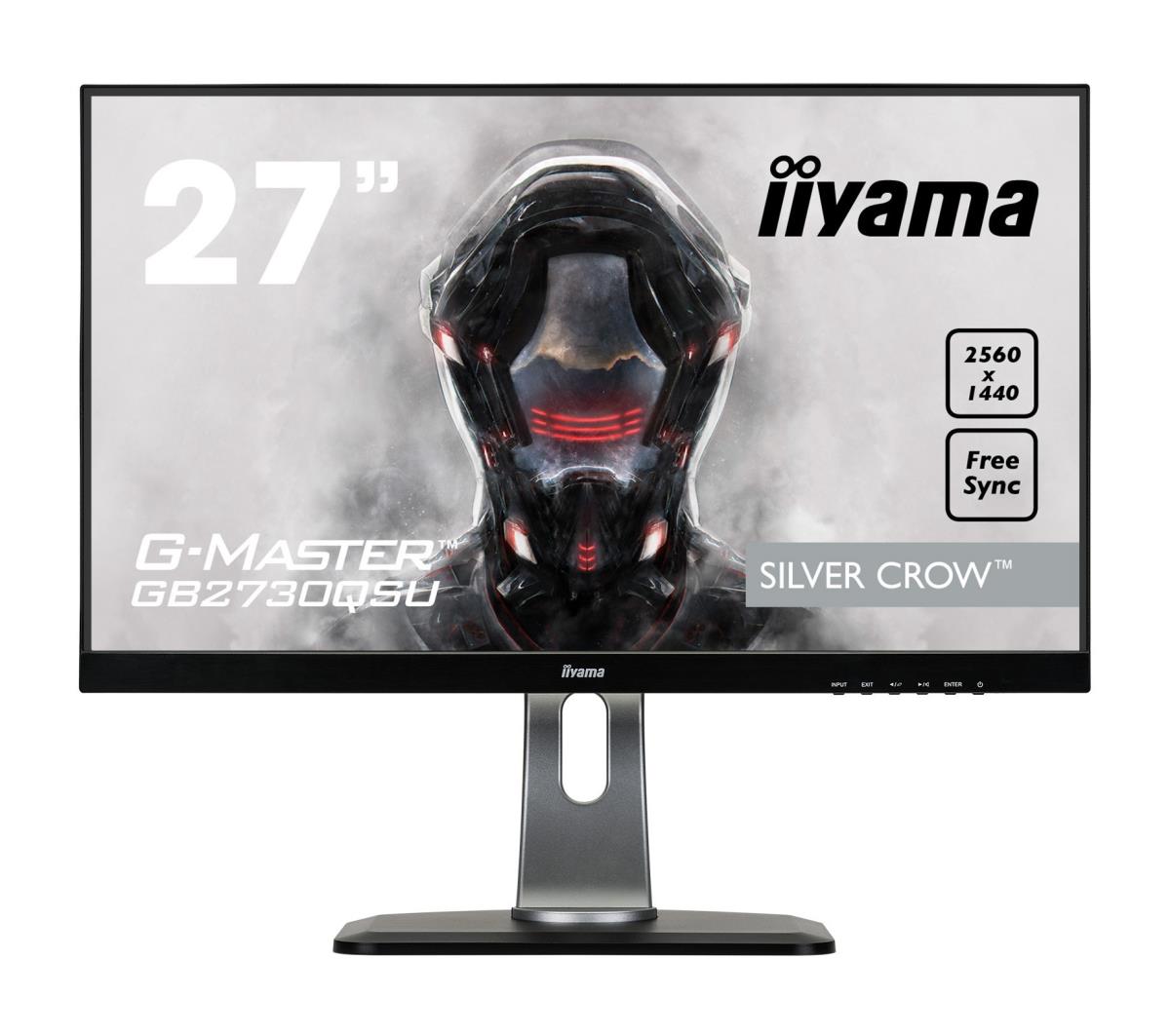 Desktop Monitor - G-MASTER GB2730QSU-B1 - 27in - 2560x1440 (WQHD) - Black