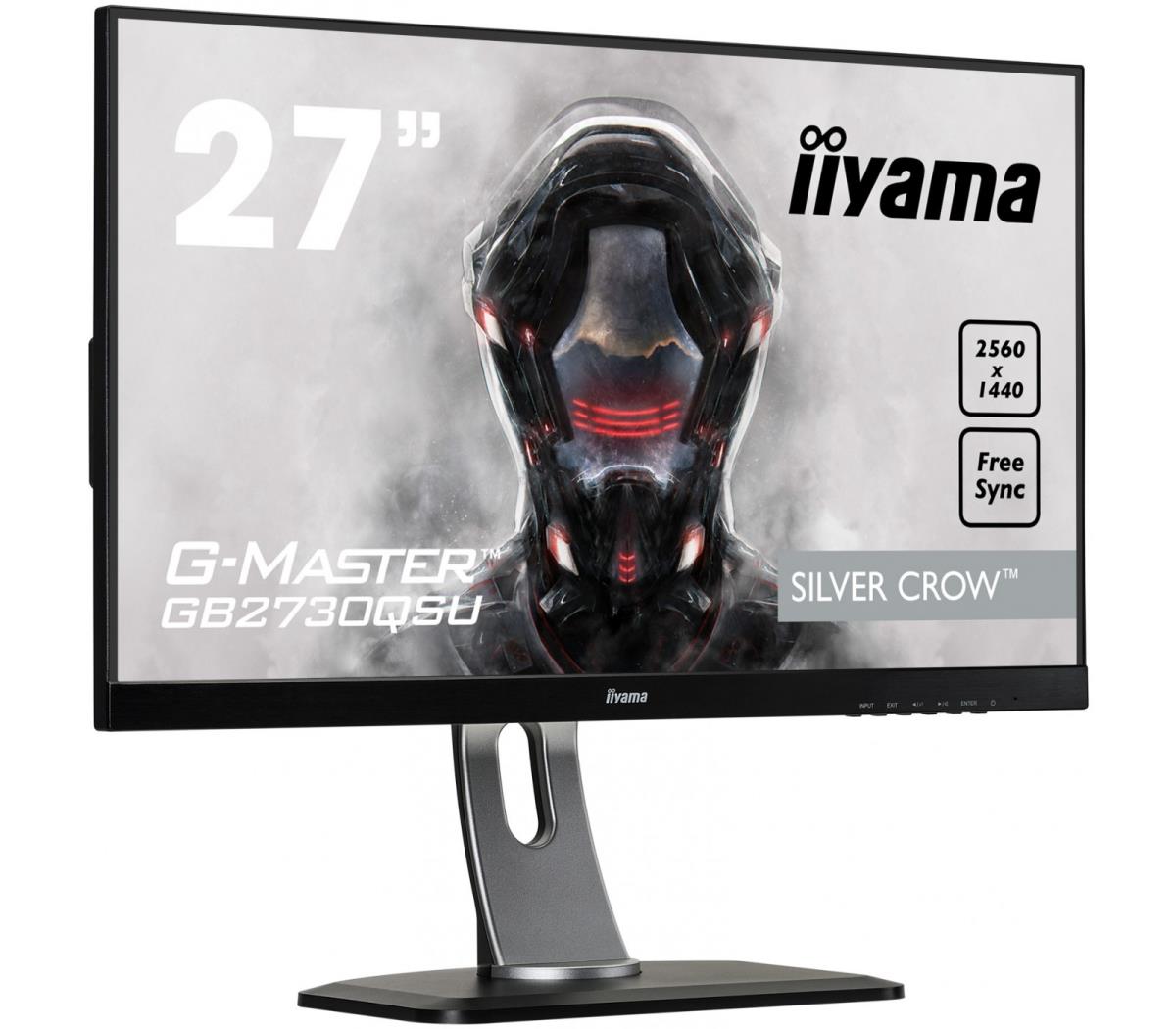 Desktop Monitor - G-MASTER GB2730QSU-B1 - 27in - 2560x1440 (WQHD) - Black
