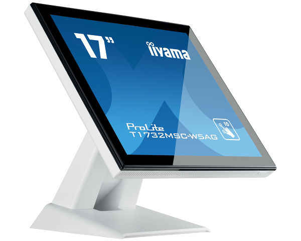 Touch Monitor - ProLite T1732MSC-W5AG - 17in - 1280x1024 (SXGA) - White