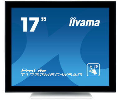 Touch Monitor - ProLite T1732MSC-W5AG - 17in - 1280x1024 (SXGA) - White