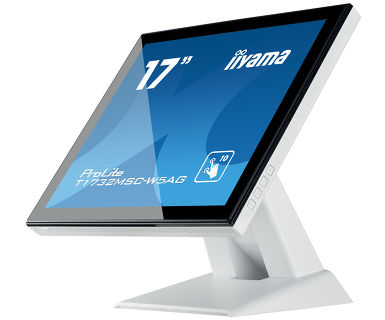 Touch Monitor - ProLite T1732MSC-W5AG - 17in - 1280x1024 (SXGA) - White