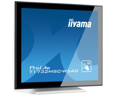 Touch Monitor - ProLite T1732MSC-W5AG - 17in - 1280x1024 (SXGA) - White