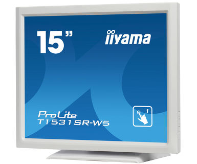 Touch Monitor - ProLite T1531SR-W5 - 15in - 1024x768 (XGA) - White