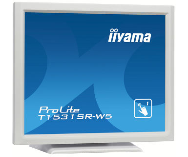 Touch Monitor - ProLite T1531SR-W5 - 15in - 1024x768 (XGA) - White