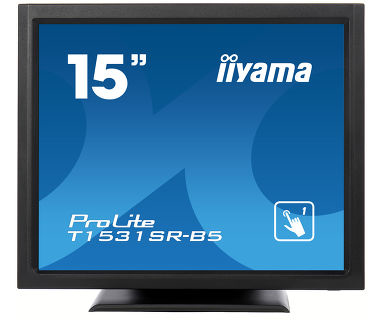 Touch Monitor - ProLite T1531SR-B5 - 15in - 1024x768 (XGA) - Black