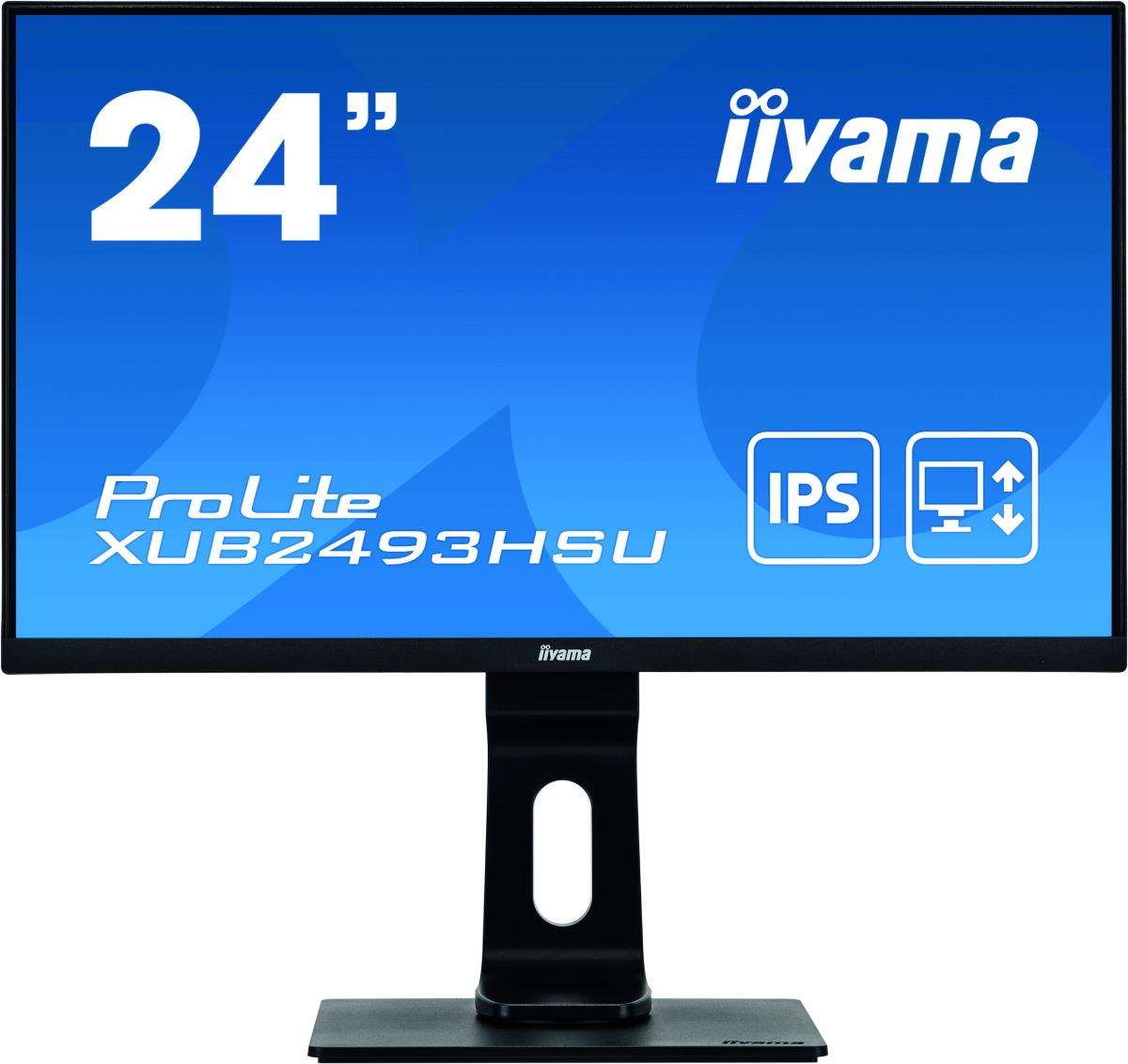Desktop Monitor - ProLite XUB2493HSU-B1 - 24in - 1920x1080 (FHD) - Black