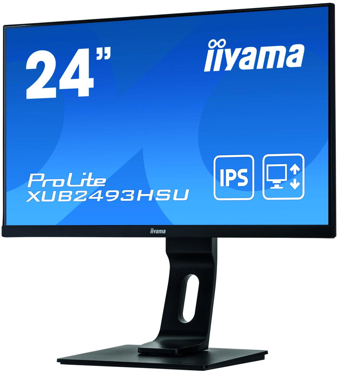 Desktop Monitor - ProLite XUB2493HSU-B1 - 24in - 1920x1080 (FHD) - Black