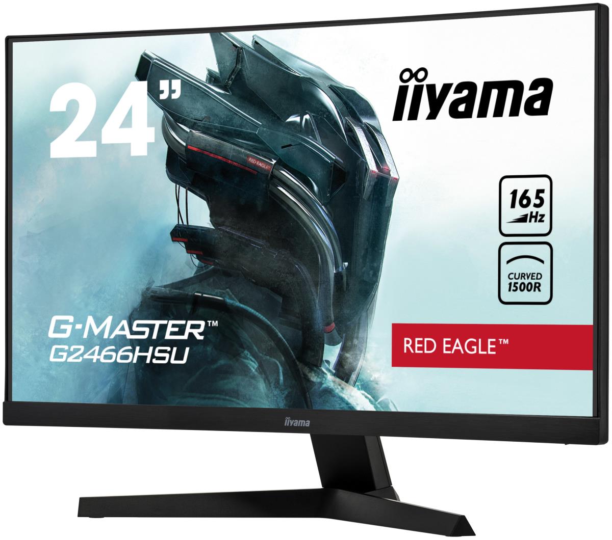 Desktop Monitor - G-MASTER G2466HSU-B1 - 24in - 1920x1080 (FHD) - Black
