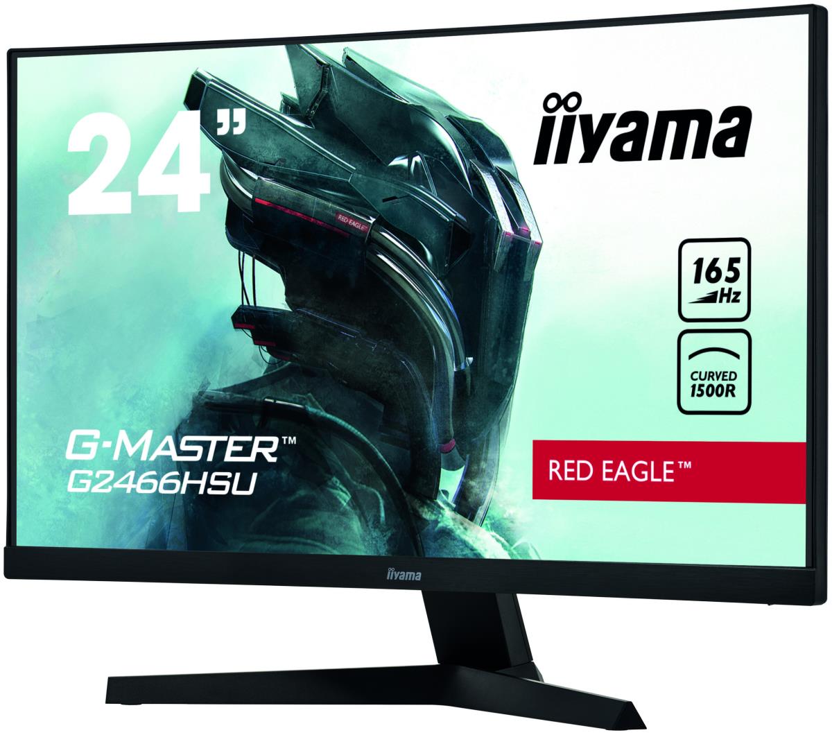 Desktop Monitor - G-MASTER G2466HSU-B1 - 24in - 1920x1080 (FHD) - Black