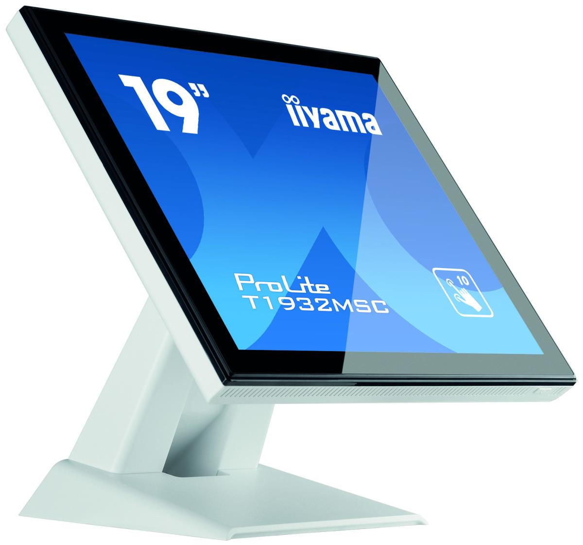 Touch Monitor - ProLite T1932MSC-W5AG - 19in - 1280x1024 (SXGA) - White