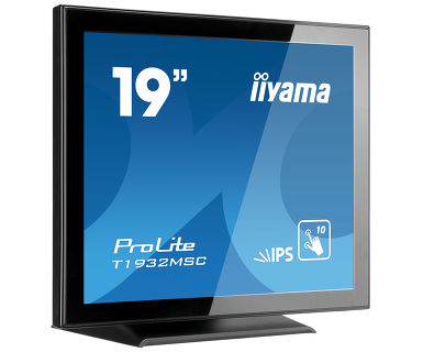Touch Monitor - ProLite T1932MSC-B5AG - 19in - 1280x1024 (SXGA) - White