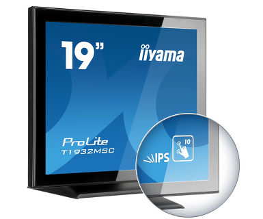 Touch Monitor - ProLite T1932MSC-B5AG - 19in - 1280x1024 (SXGA) - White