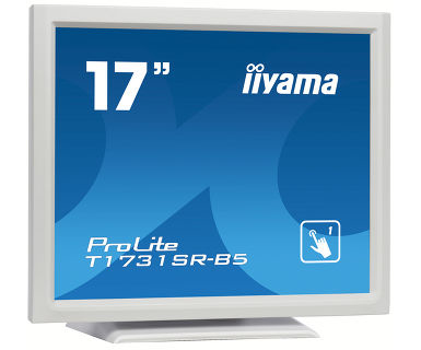 Touch Monitor - ProLite T1731SR-W5 - 17in - 1280x1024 (SXGA) - White