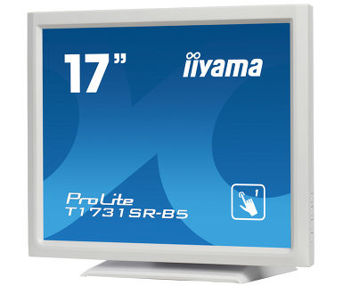 Touch Monitor - ProLite T1731SR-W5 - 17in - 1280x1024 (SXGA) - White