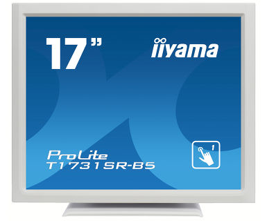 Touch Monitor - ProLite T1731SR-W5 - 17in - 1280x1024 (SXGA) - White