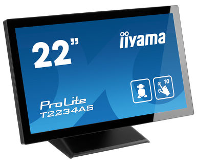 Touch Monitor - ProLite T2234AS-B1 - 22in - 1920x1080 (FHD) - Black