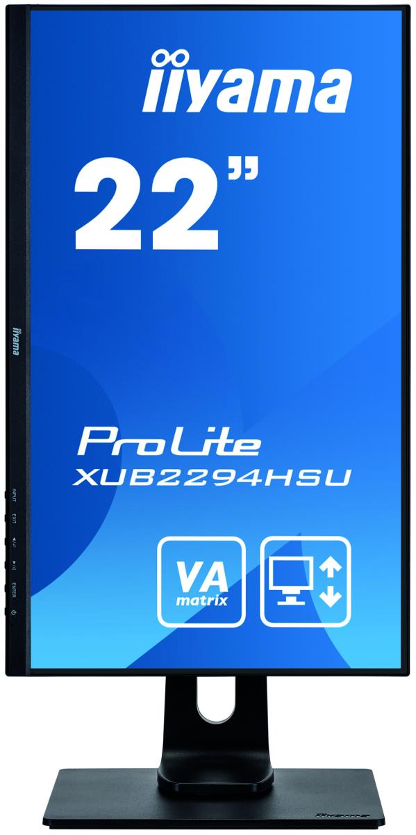 Desktop Monitor - ProLite XUB2294HSU-B1 - 22in - 1920x1080 (FHD) - Black