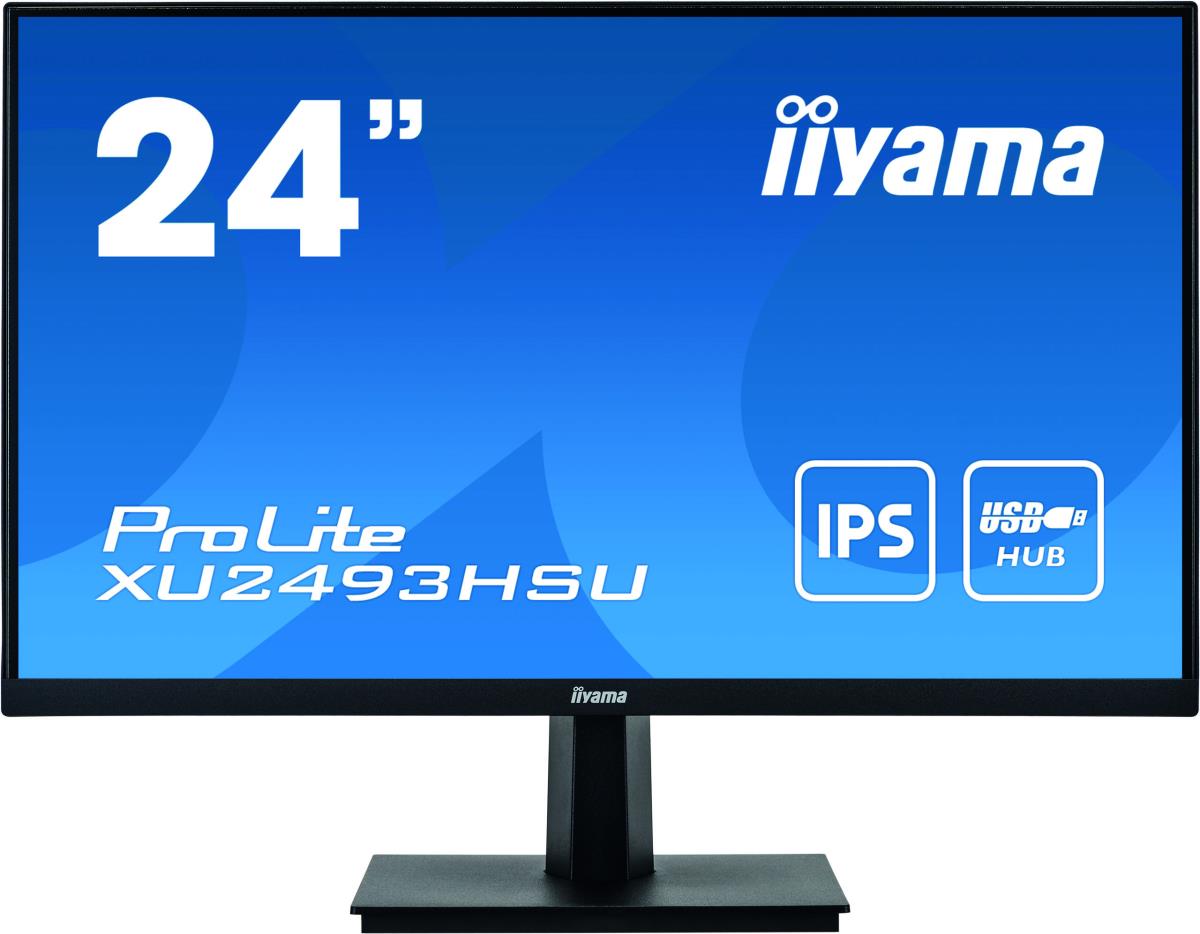 Desktop Monitor - ProLite XU2493HSU-B1 - 24in - 1920x1080 (FHD) - Black