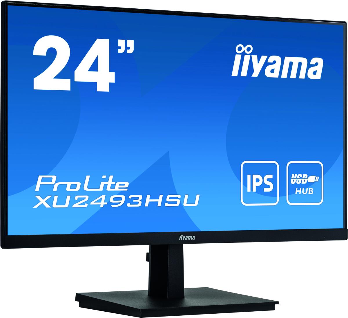 Desktop Monitor - ProLite XU2493HSU-B1 - 24in - 1920x1080 (FHD) - Black