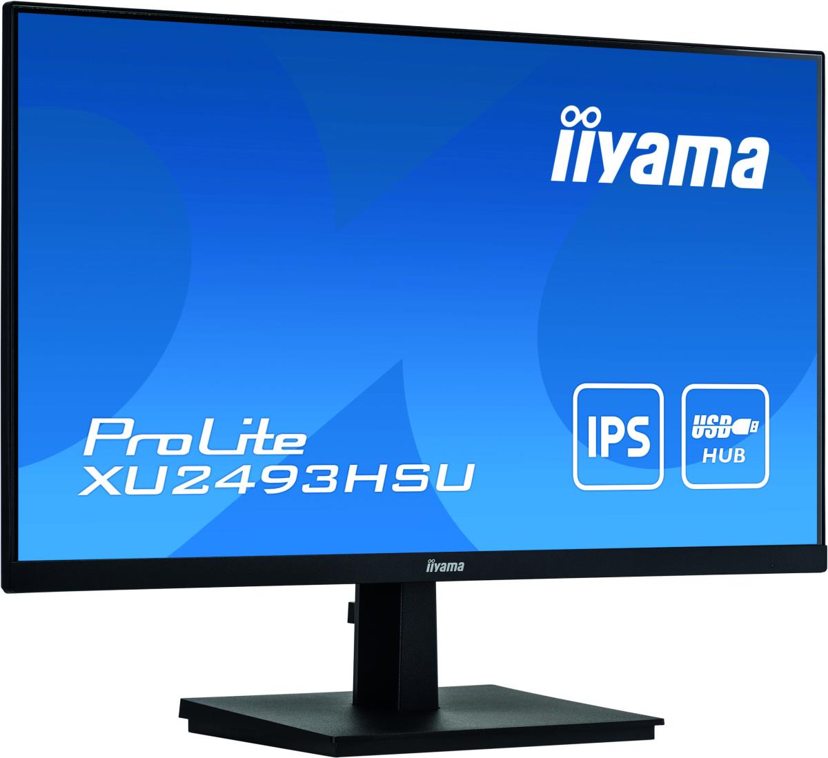 Desktop Monitor - ProLite XU2493HSU-B1 - 24in - 1920x1080 (FHD) - Black