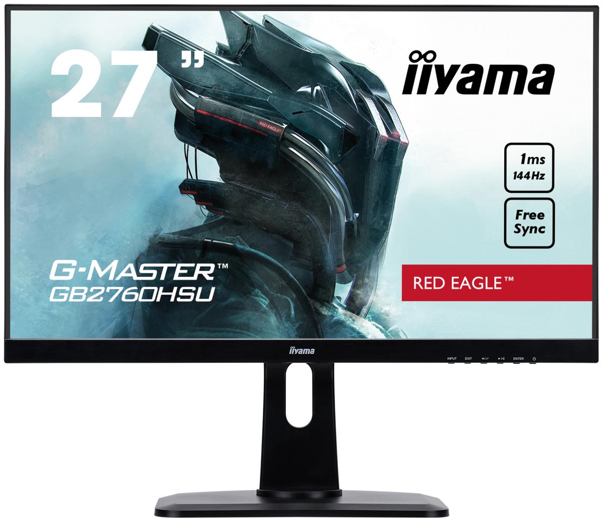Desktop Monitor - G-MASTER GB2760HSU-B1 - 27in - 1920x1080 (FHD) - Black
