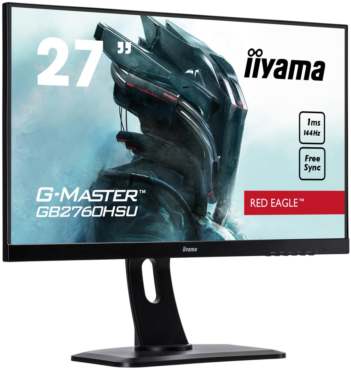 Desktop Monitor - G-MASTER GB2760HSU-B1 - 27in - 1920x1080 (FHD) - Black