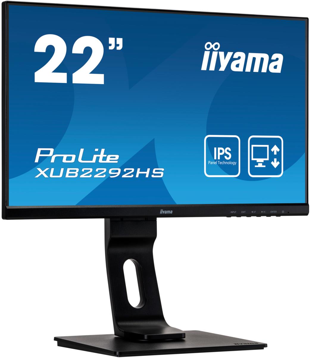 Desktop Monitor - ProLite XUB2292HS-B1 - 22in - 1920x1080 (FHD) - Black