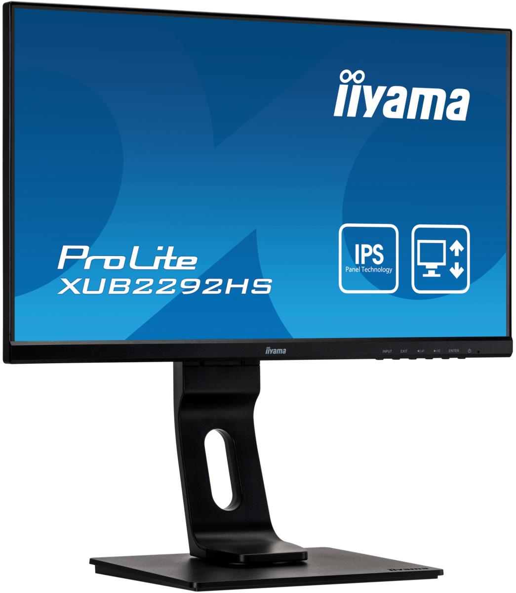 Desktop Monitor - ProLite XUB2292HS-B1 - 22in - 1920x1080 (FHD) - Black