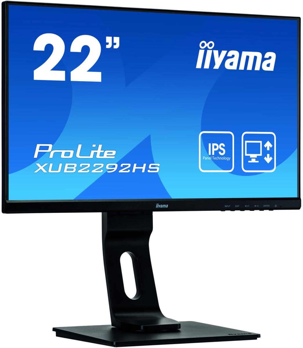 Desktop Monitor - ProLite XUB2292HS-B1 - 22in - 1920x1080 (FHD) - Black