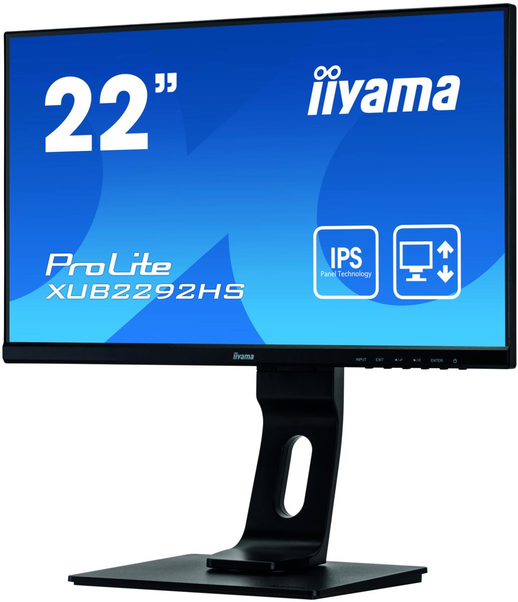 Desktop Monitor - ProLite XUB2292HS-B1 - 22in - 1920x1080 (FHD) - Black