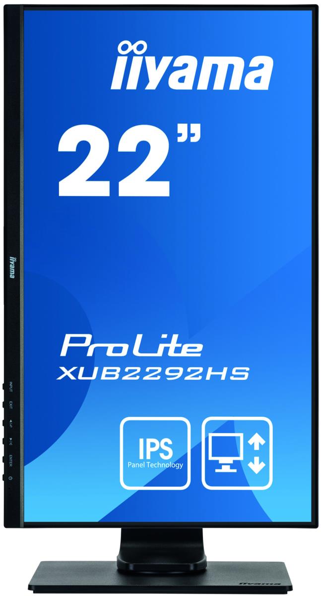 Desktop Monitor - ProLite XUB2292HS-B1 - 22in - 1920x1080 (FHD) - Black