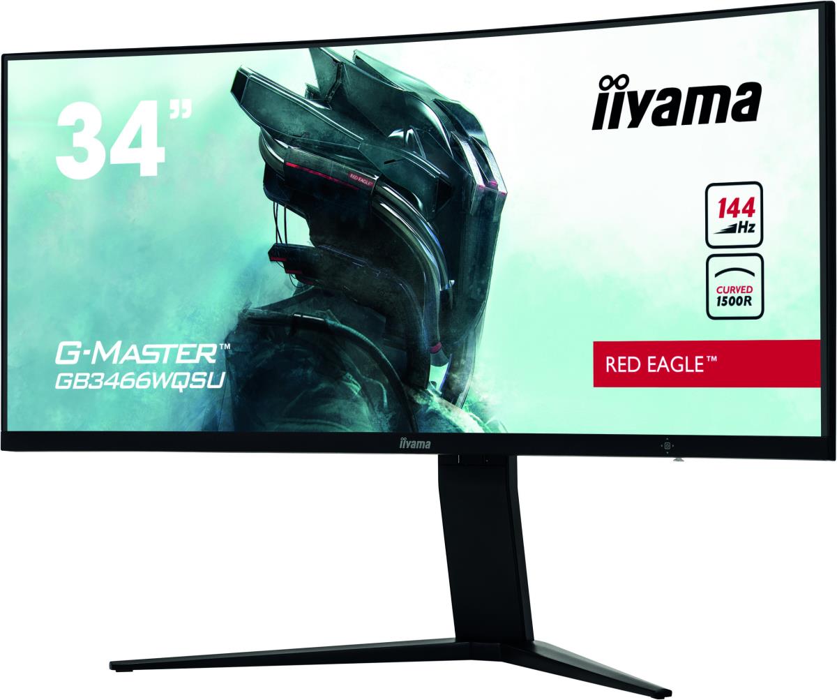 Desktop Monitor - G-MASTER GB3466WQSU-B1 - 34in - 3440x1440 (UWQHD) - Black