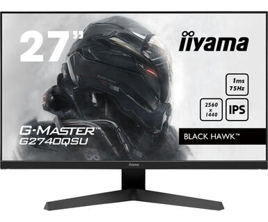 Desktop Monitor - G-MASTER G2740QSU-B1 - 27in - 2560x1440 (WQHD) - Black