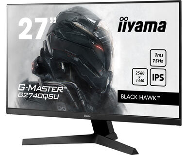 Desktop Monitor - G-MASTER G2740QSU-B1 - 27in - 2560x1440 (WQHD) - Black