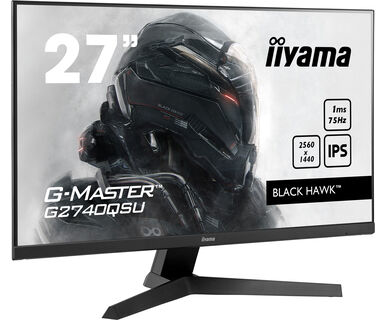 Desktop Monitor - G-MASTER G2740QSU-B1 - 27in - 2560x1440 (WQHD) - Black