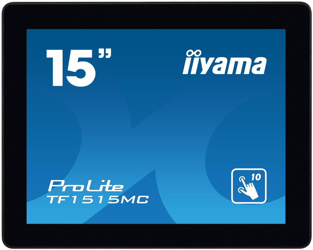 Touch Monitor - ProLite TF1515MC-B2 - 15in - 1024x768 (XGA) - Black