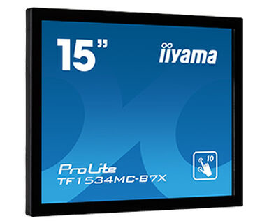 Touch Monitor - ProLite TF1534MC-B7X - 15in - 1024x768 (XGA) - Black