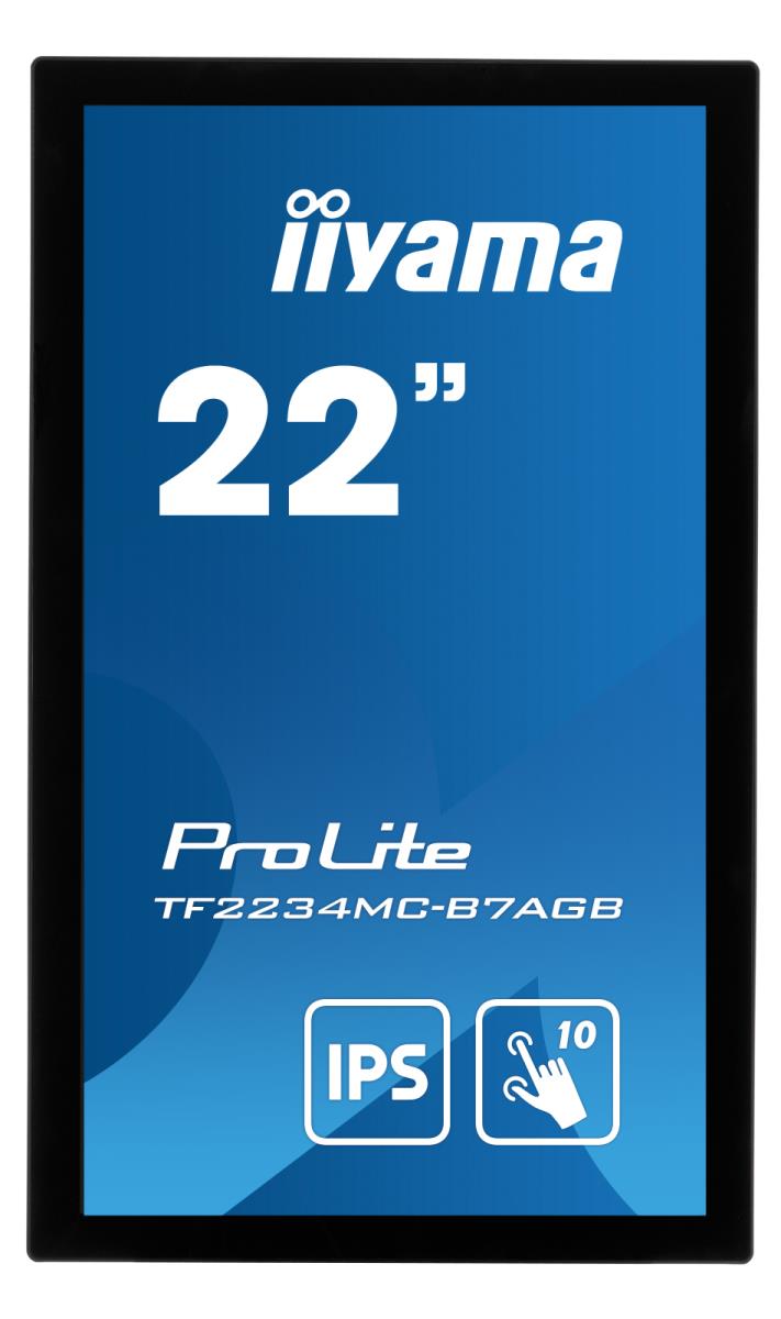 Touch Monitor - ProLite TF2234MC-B7AGB - 22in - 1920x1080 (FHD) - Black