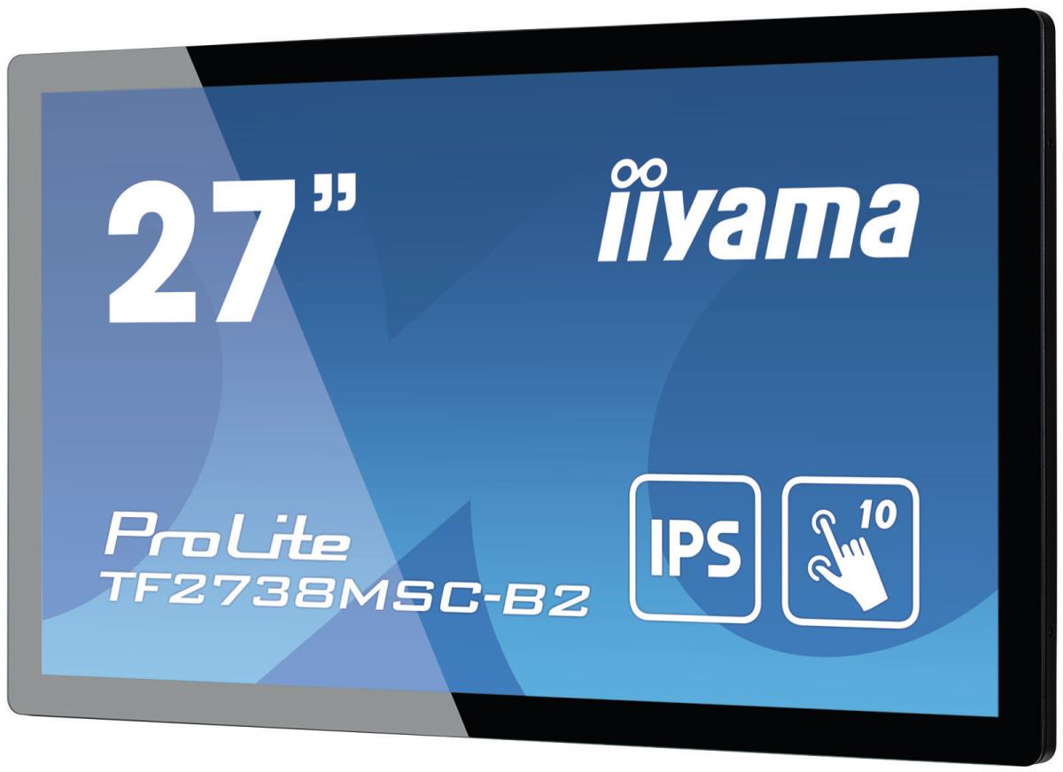Touch Monitor - Prolite TF2738MSC-B2 - 27in - 1920x1080 (FHD) - Black
