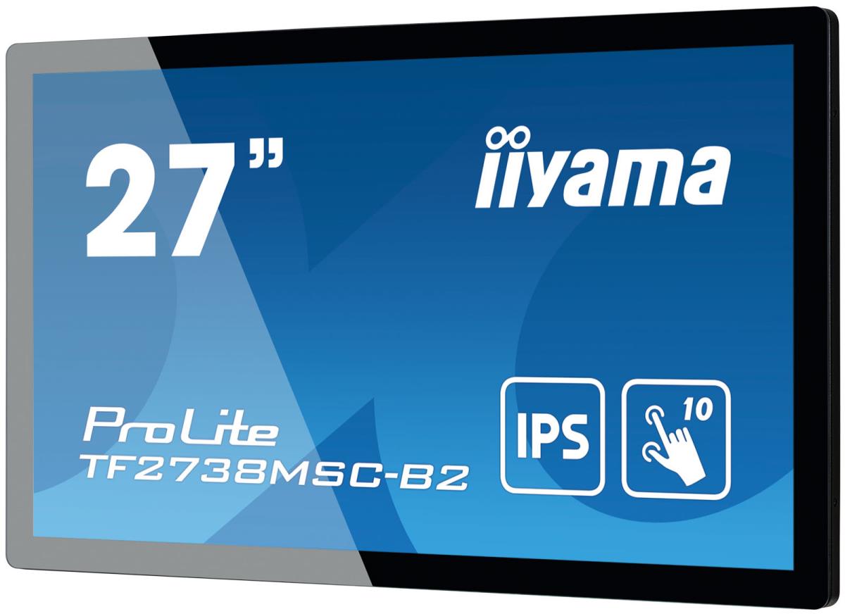 Touch Monitor - Prolite TF2738MSC-B2 - 27in - 1920x1080 (FHD) - Black