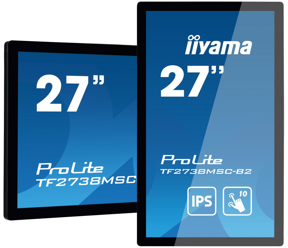 Touch Monitor - Prolite TF2738MSC-B2 - 27in - 1920x1080 (FHD) - Black