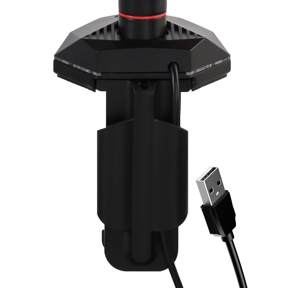 Gaming Gas Spring Desk Mount Arm - Single Monitor - Red/Black (DSG3001C-R1)