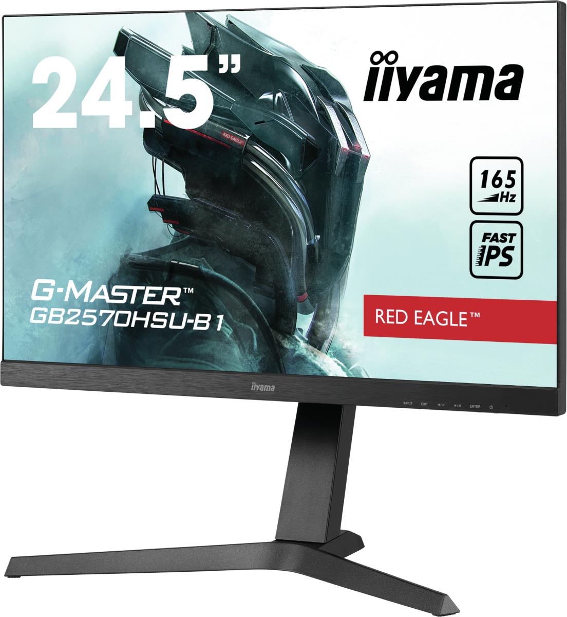 Desktop Monitor - G-MASTER GB2570HSU-B1 - 25in - 1920x1080 (FHD) - Black