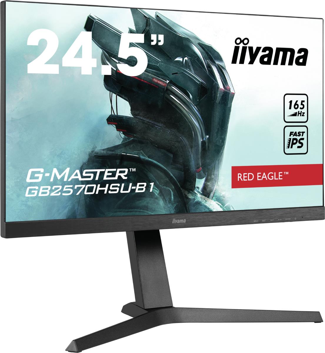 Desktop Monitor - G-MASTER GB2570HSU-B1 - 25in - 1920x1080 (FHD) - Black