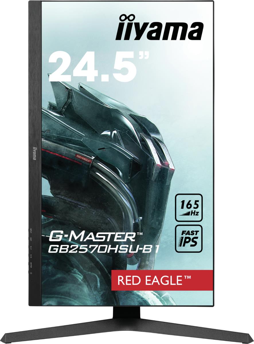 Desktop Monitor - G-MASTER GB2570HSU-B1 - 25in - 1920x1080 (FHD) - Black