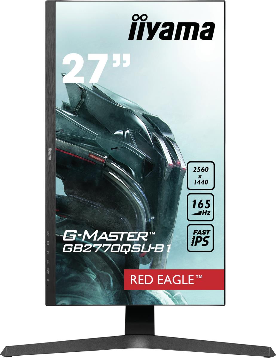Desktop Monitor - G-MASTER GB2770QSU-B1 - 27in - 2560x1440 (WQHD) - Black