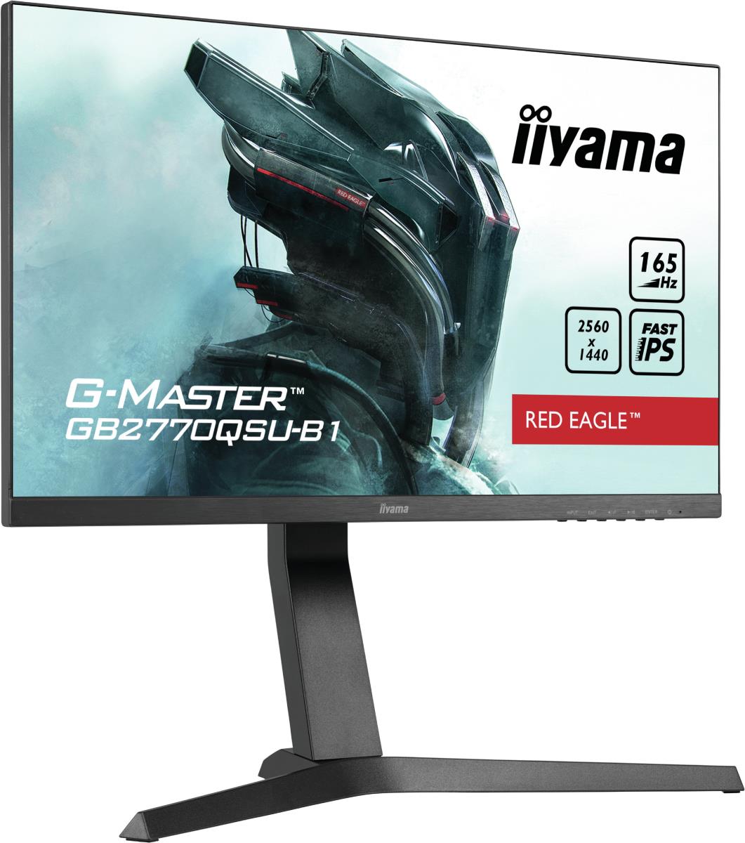 Desktop Monitor - G-MASTER GB2770QSU-B1 - 27in - 2560x1440 (WQHD) - Black