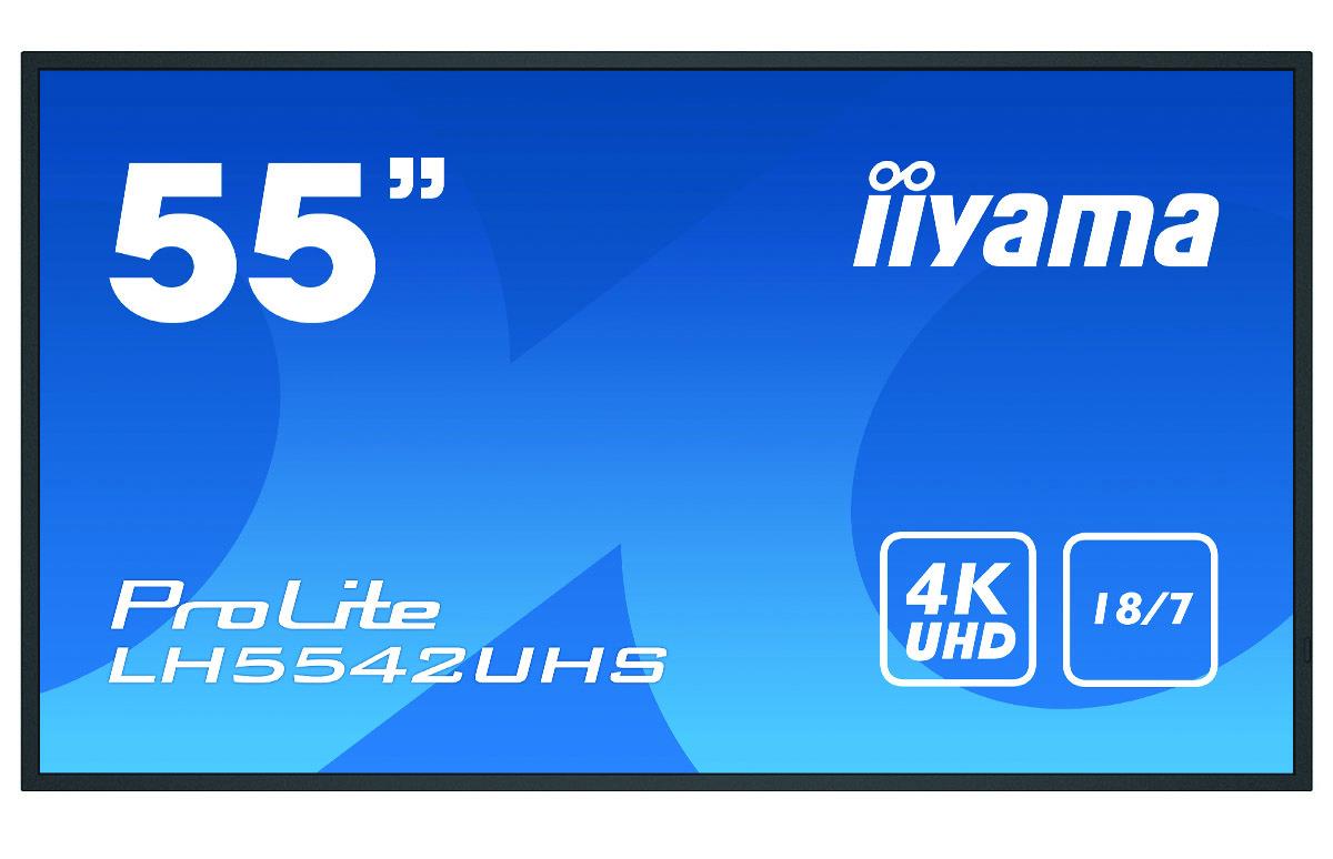 Digital Signage Display - ProLite LH5542UHS-B3 - 55in - 3840x2160 (UHD) - Black